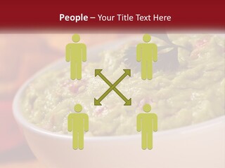Salsa Selective Focus Horizontal PowerPoint Template