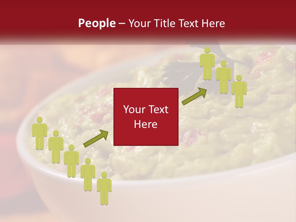 Salsa Selective Focus Horizontal PowerPoint Template
