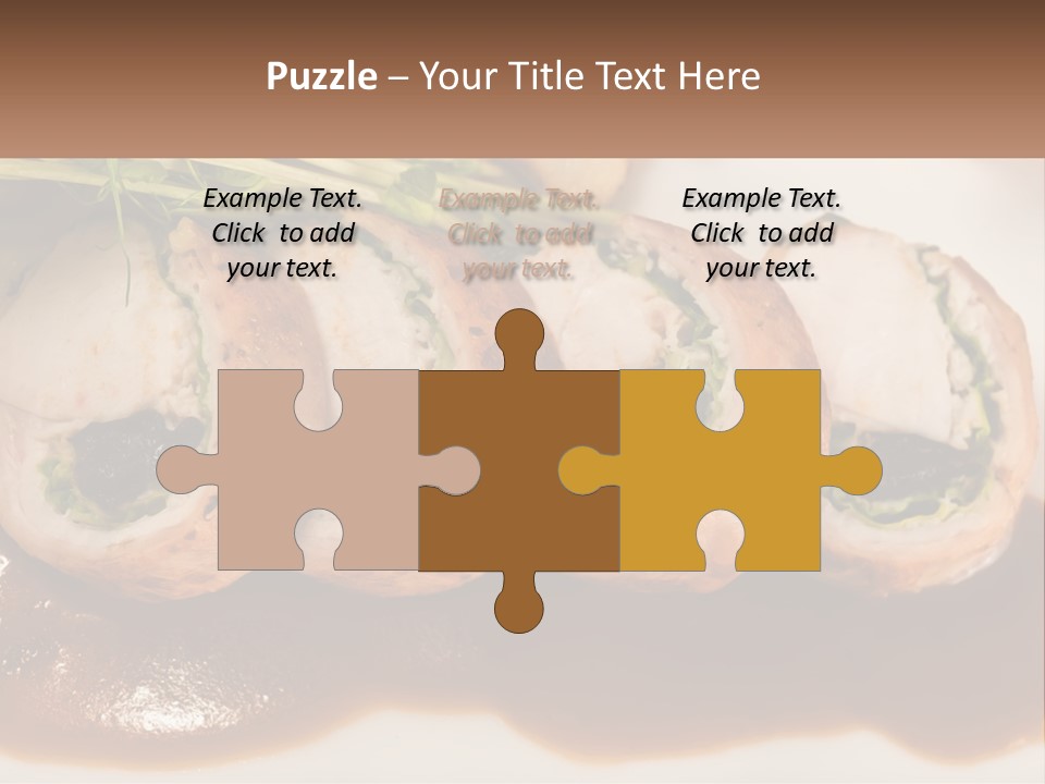 Boletus Mushrooms Mushrooms In Olive Oil Food PowerPoint Template