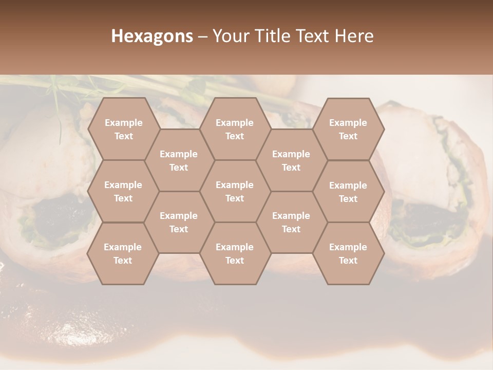 Boletus Mushrooms Mushrooms In Olive Oil Food PowerPoint Template