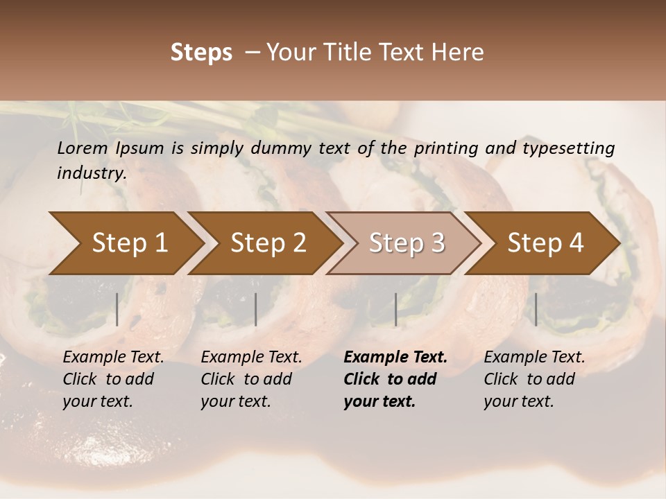 Boletus Mushrooms Mushrooms In Olive Oil Food PowerPoint Template