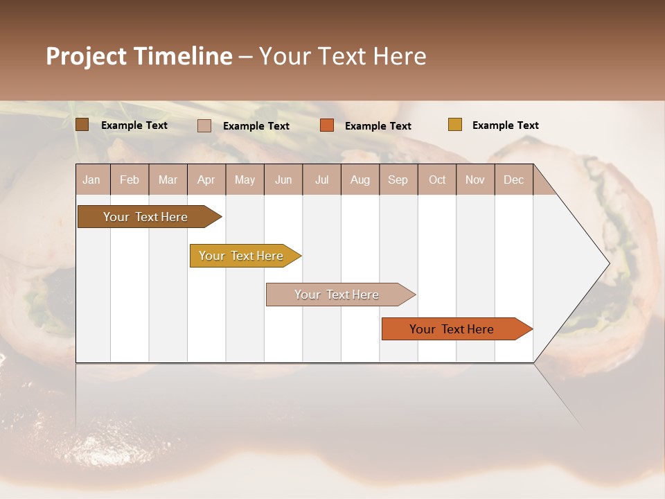Boletus Mushrooms Mushrooms In Olive Oil Food PowerPoint Template