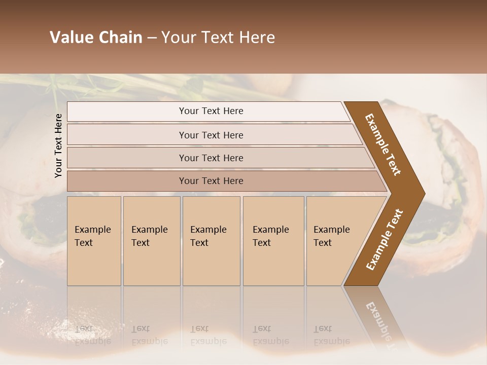 Boletus Mushrooms Mushrooms In Olive Oil Food PowerPoint Template