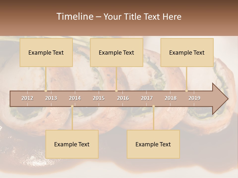 Boletus Mushrooms Mushrooms In Olive Oil Food PowerPoint Template