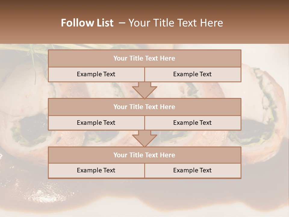Boletus Mushrooms Mushrooms In Olive Oil Food PowerPoint Template