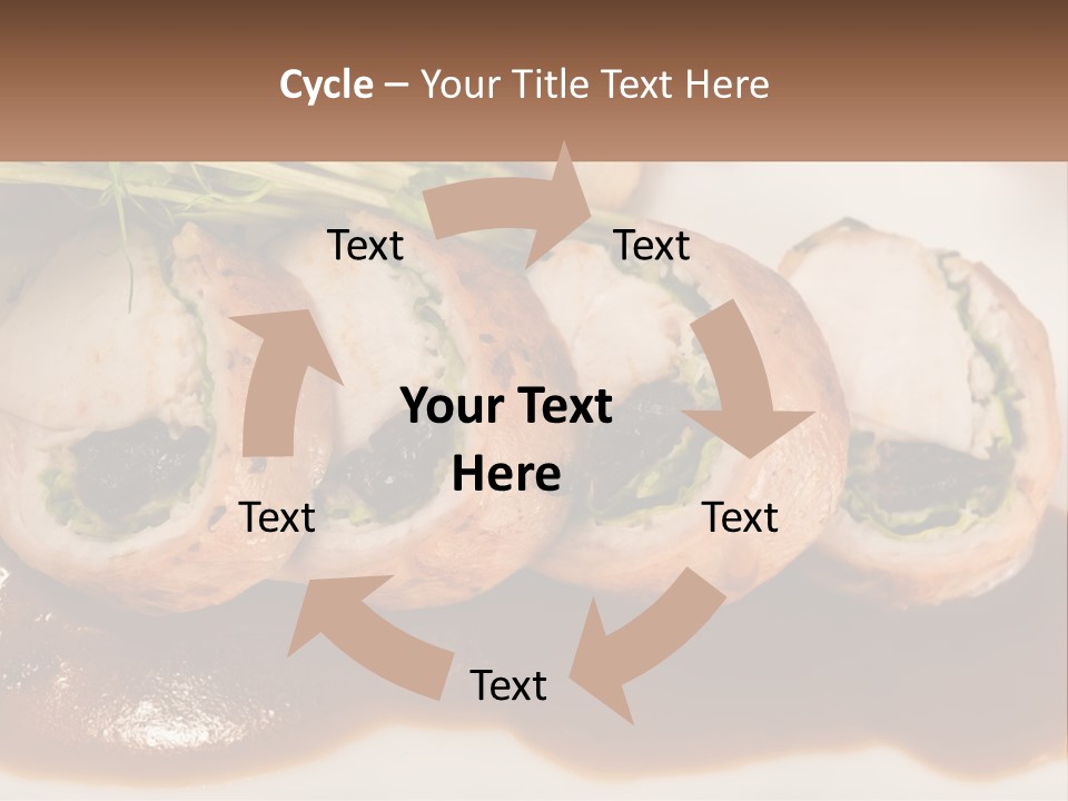 Boletus Mushrooms Mushrooms In Olive Oil Food PowerPoint Template