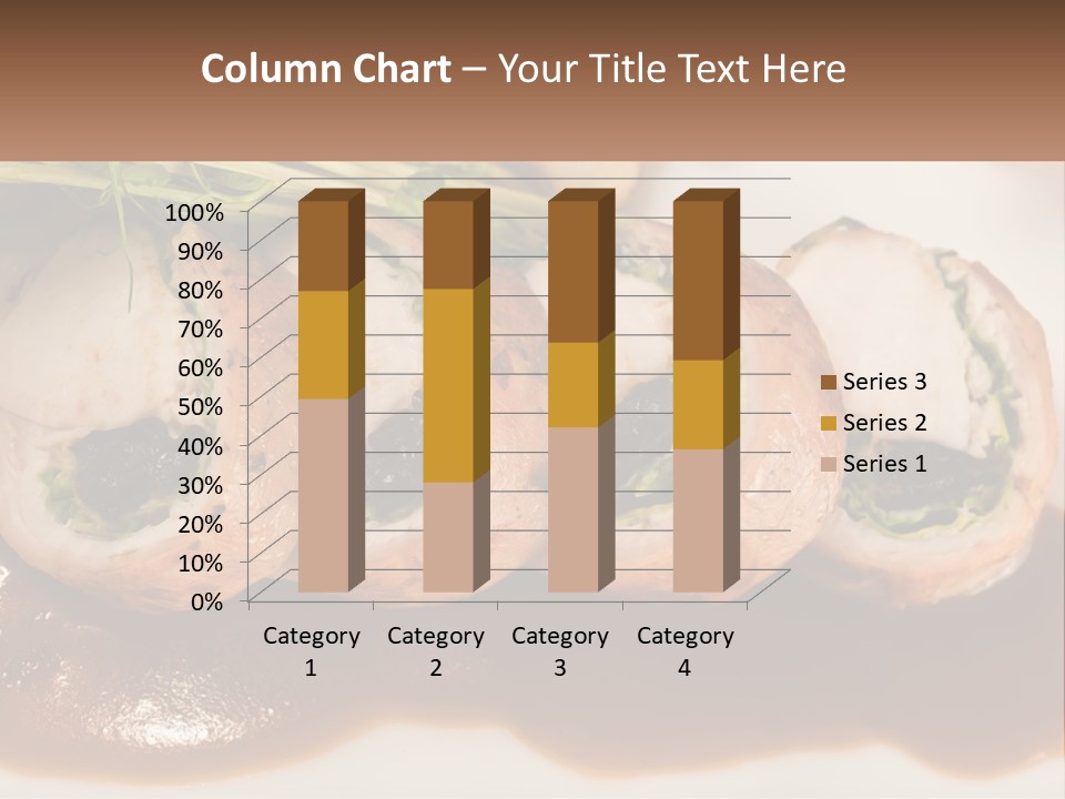 Boletus Mushrooms Mushrooms In Olive Oil Food PowerPoint Template