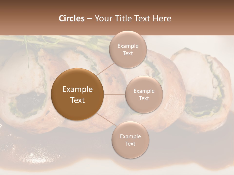 Boletus Mushrooms Mushrooms In Olive Oil Food PowerPoint Template