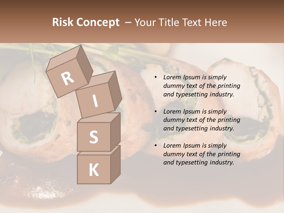 Boletus Mushrooms Mushrooms In Olive Oil Food PowerPoint Template