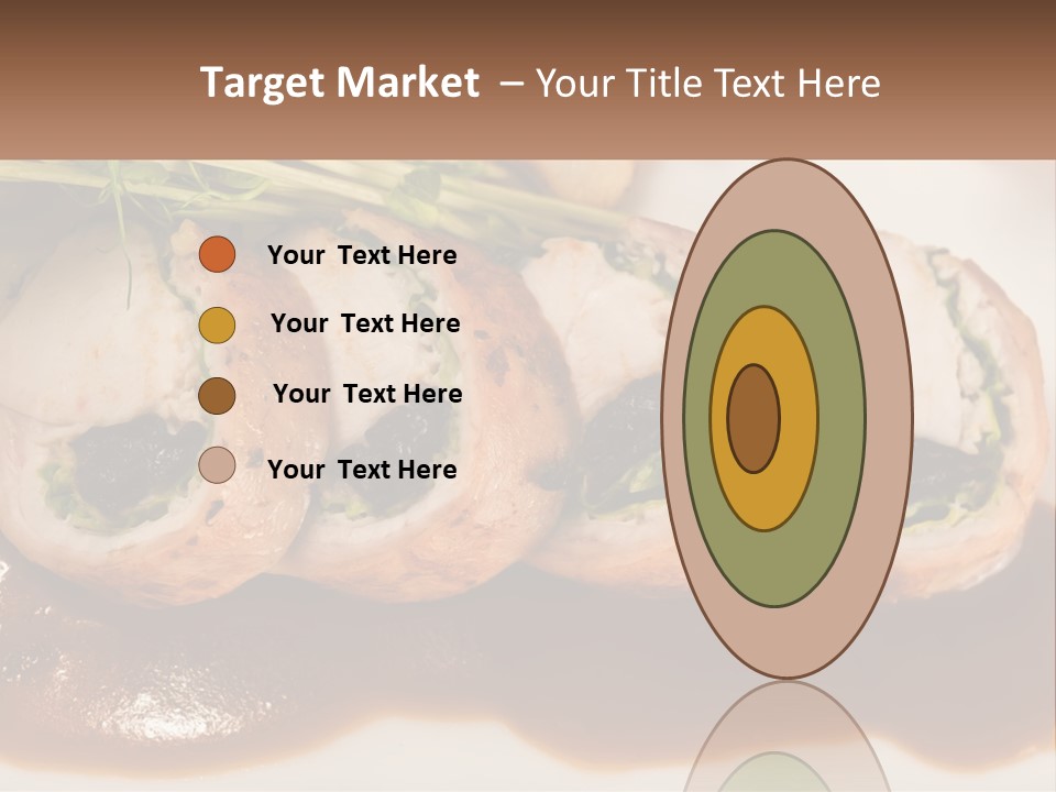 Boletus Mushrooms Mushrooms In Olive Oil Food PowerPoint Template