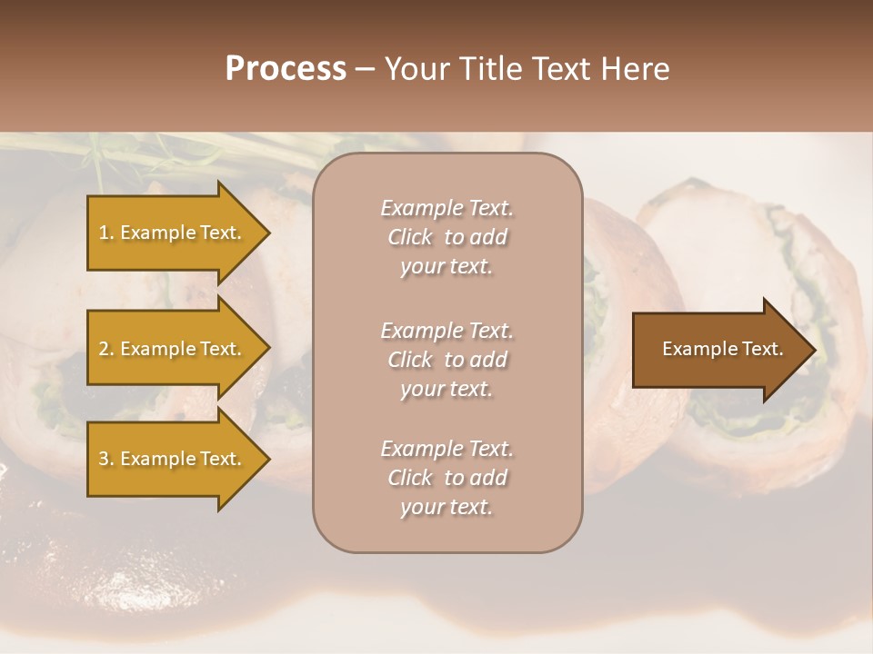 Boletus Mushrooms Mushrooms In Olive Oil Food PowerPoint Template