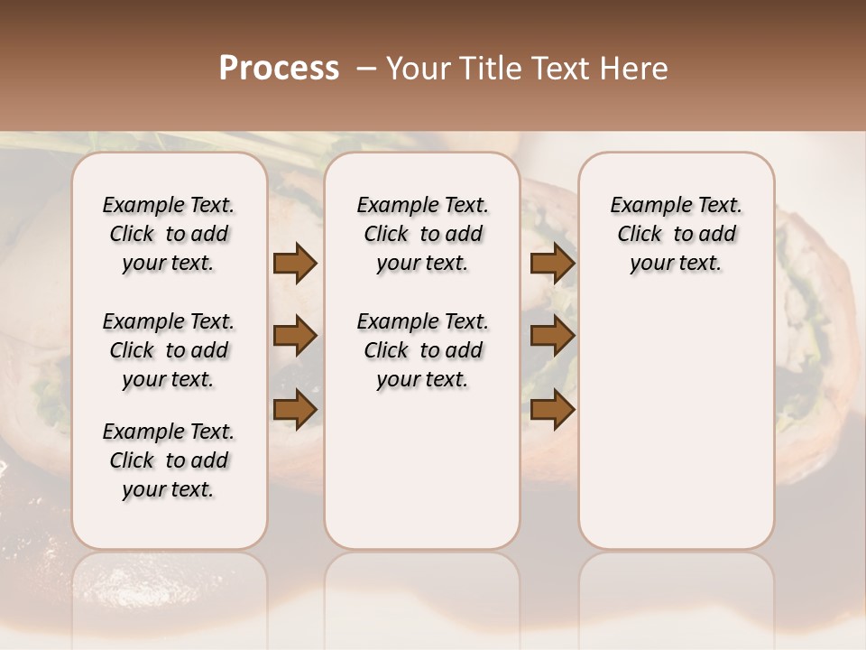 Boletus Mushrooms Mushrooms In Olive Oil Food PowerPoint Template