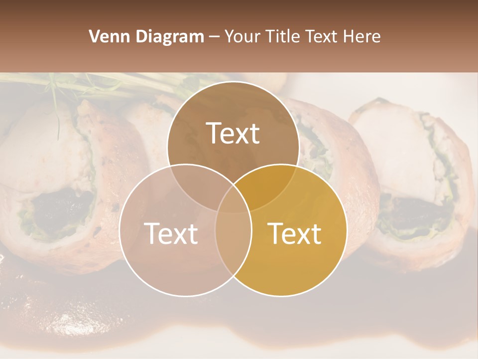 Boletus Mushrooms Mushrooms In Olive Oil Food PowerPoint Template