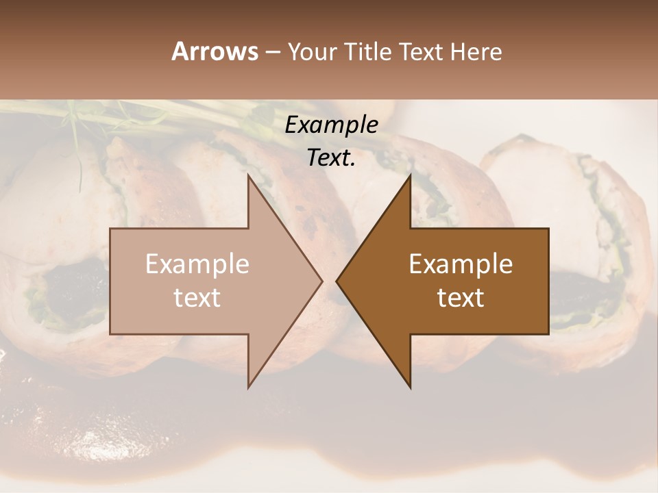 Boletus Mushrooms Mushrooms In Olive Oil Food PowerPoint Template