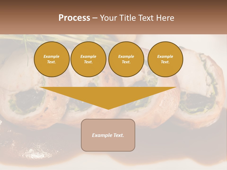 Boletus Mushrooms Mushrooms In Olive Oil Food PowerPoint Template