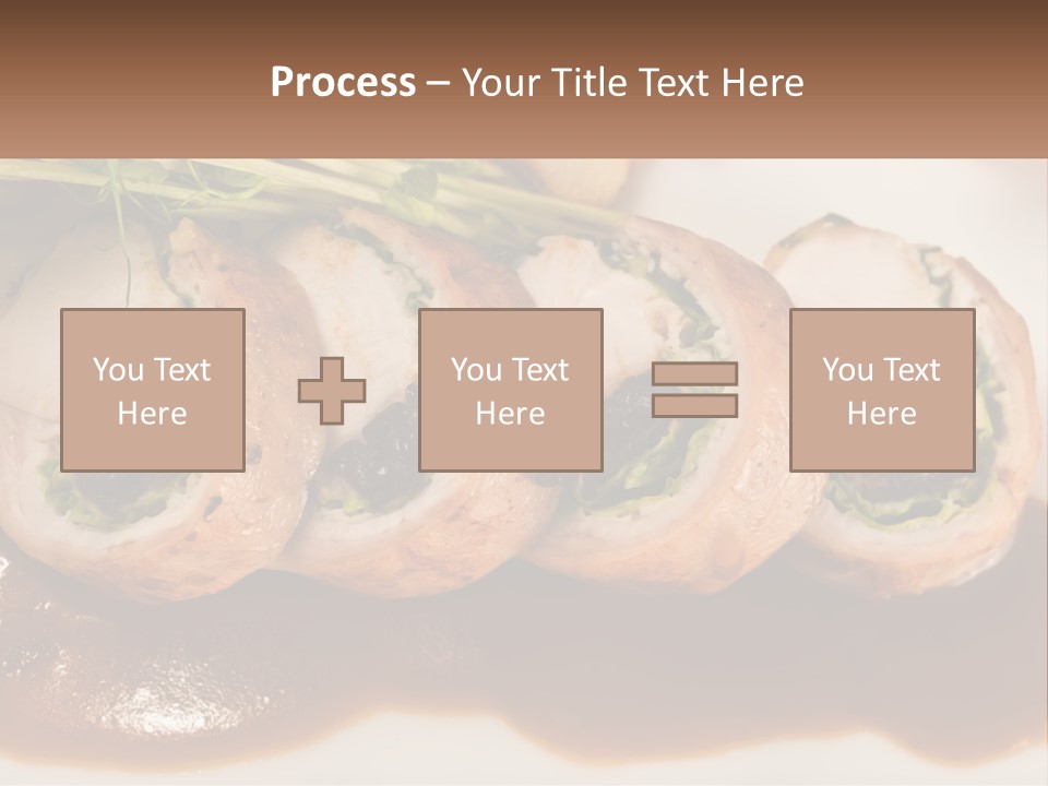 Boletus Mushrooms Mushrooms In Olive Oil Food PowerPoint Template