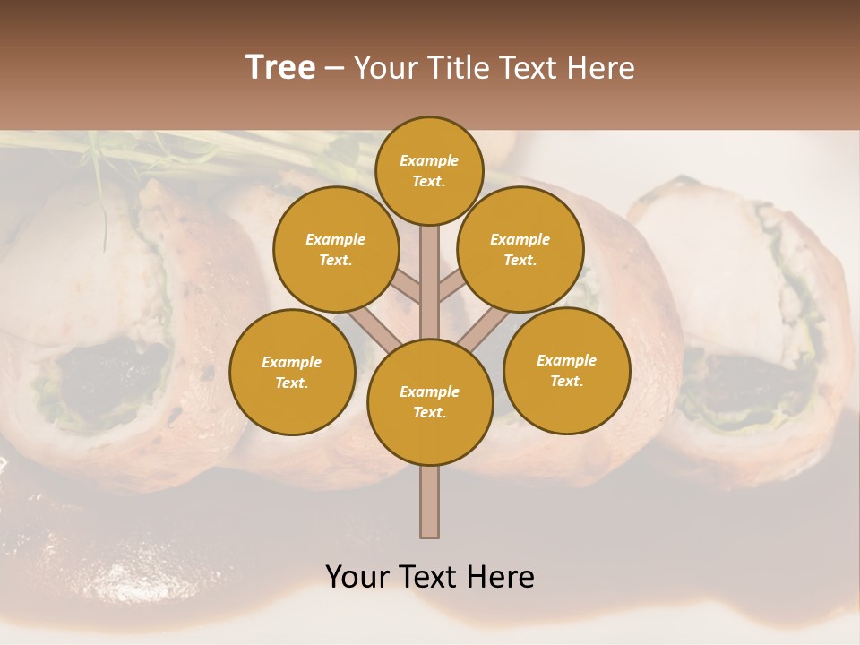 Boletus Mushrooms Mushrooms In Olive Oil Food PowerPoint Template
