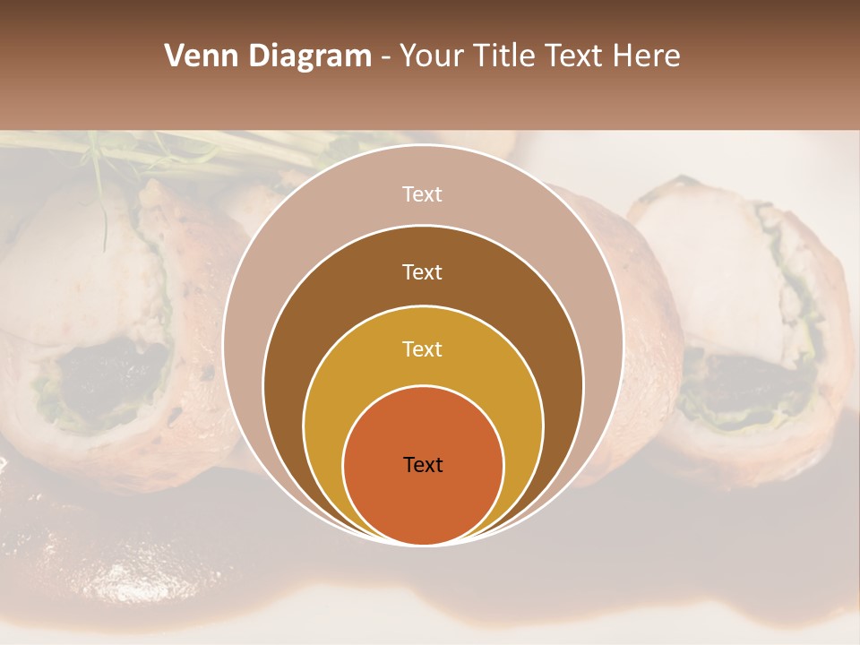 Boletus Mushrooms Mushrooms In Olive Oil Food PowerPoint Template