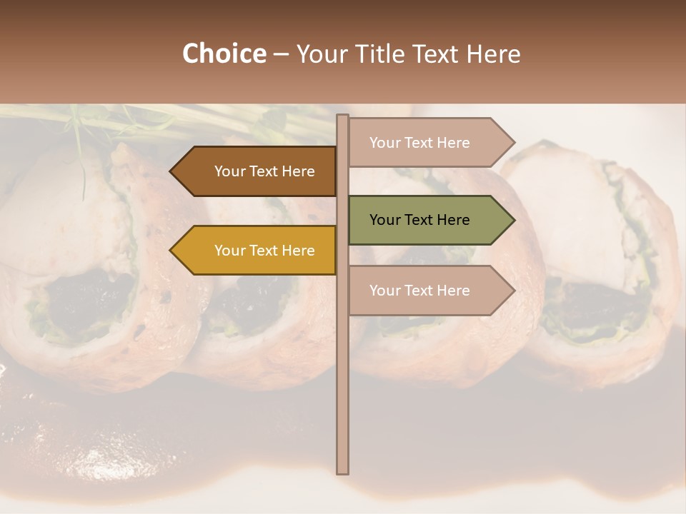 Boletus Mushrooms Mushrooms In Olive Oil Food PowerPoint Template