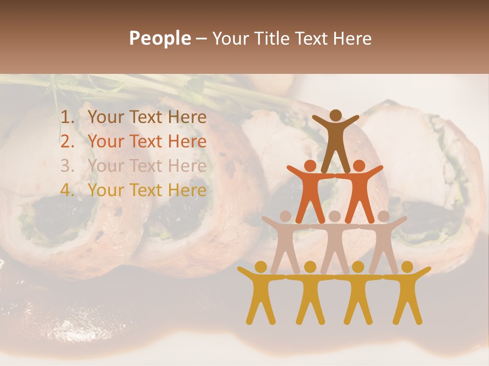 Boletus Mushrooms Mushrooms In Olive Oil Food PowerPoint Template