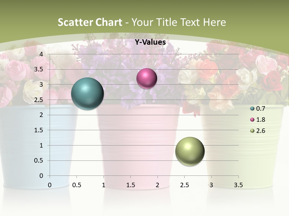 Botany White Photo PowerPoint Template