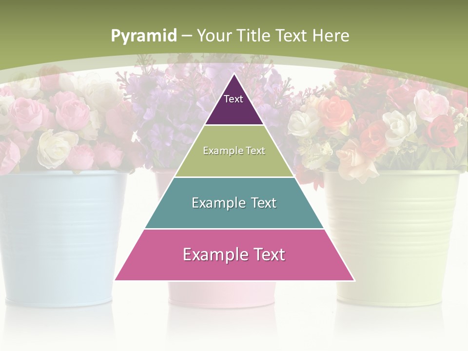 Botany White Photo PowerPoint Template