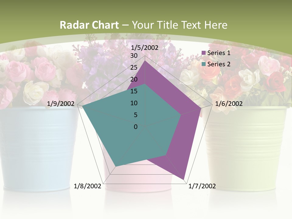 Botany White Photo PowerPoint Template