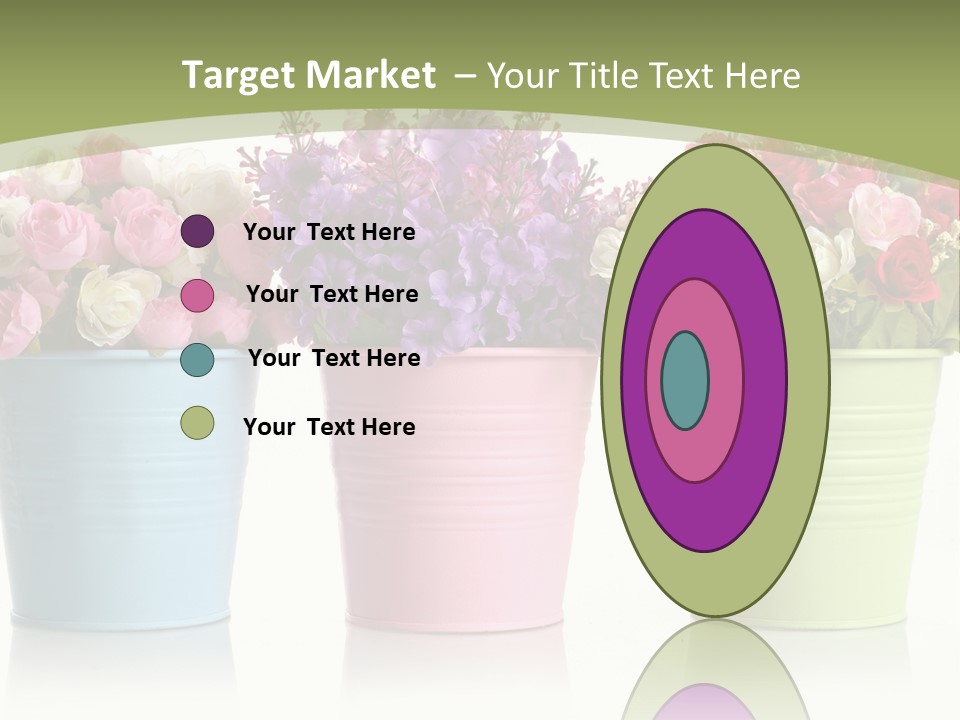 Botany White Photo PowerPoint Template