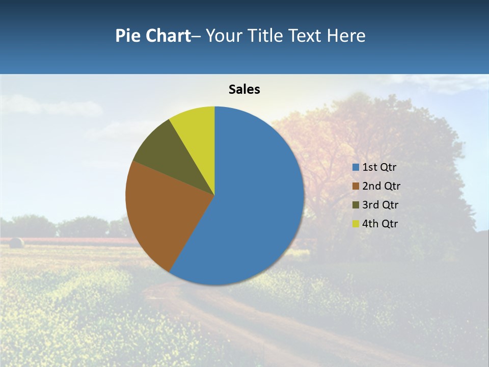 Scenics Sky Horizontal PowerPoint Template