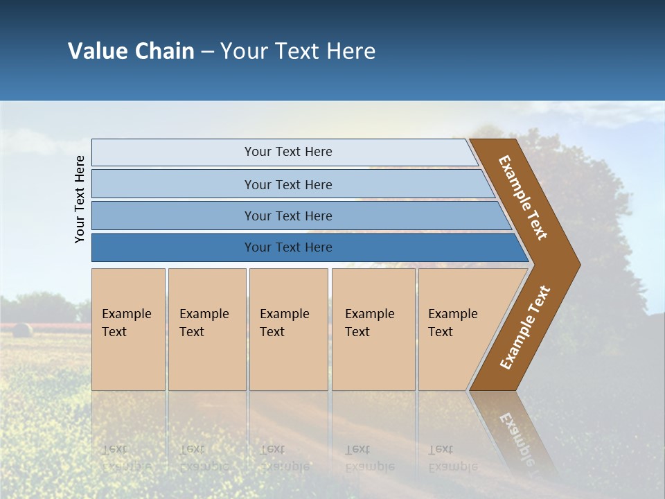 Scenics Sky Horizontal PowerPoint Template