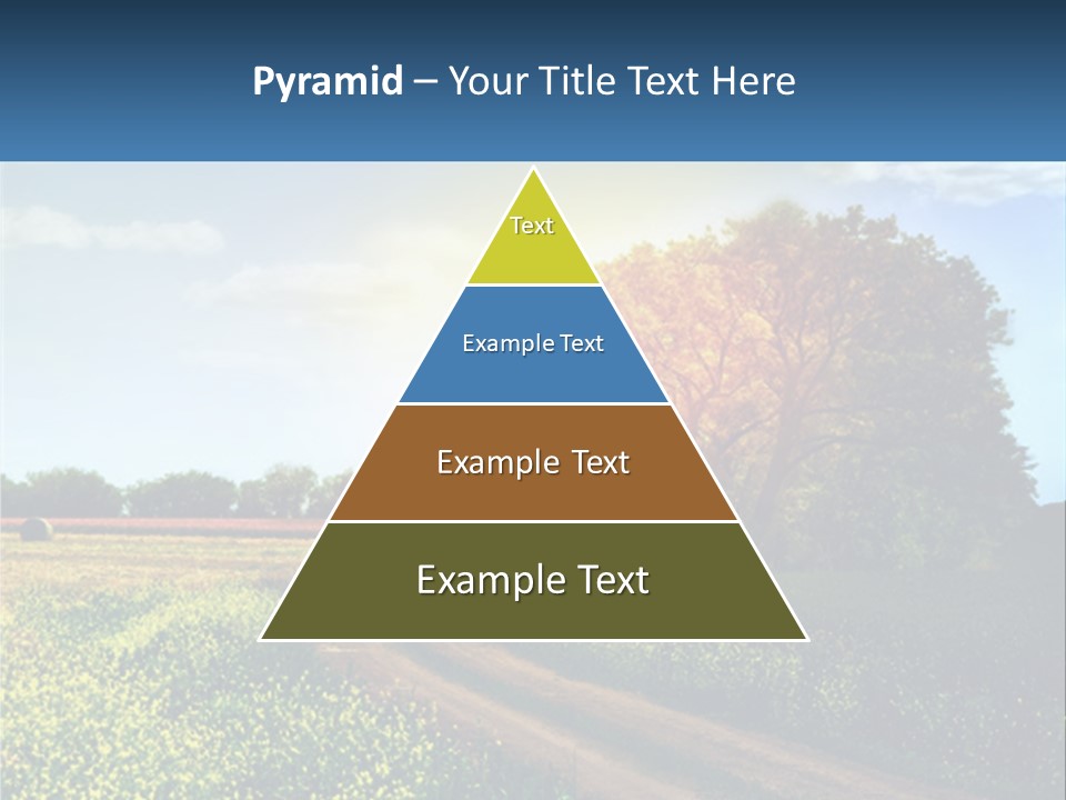 Scenics Sky Horizontal PowerPoint Template