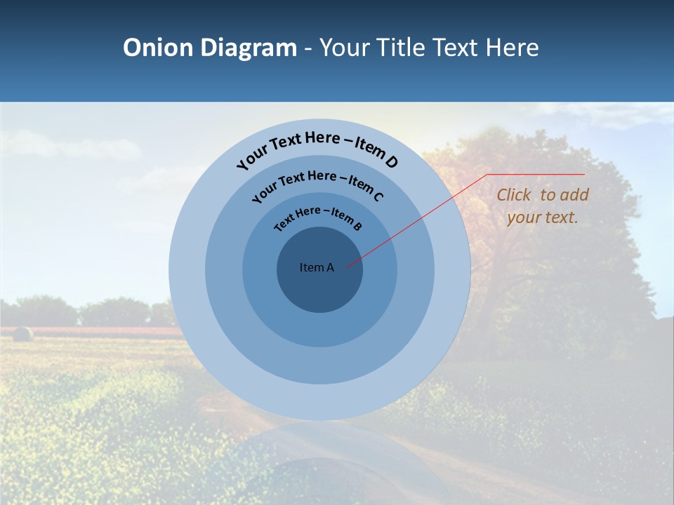 Scenics Sky Horizontal PowerPoint Template