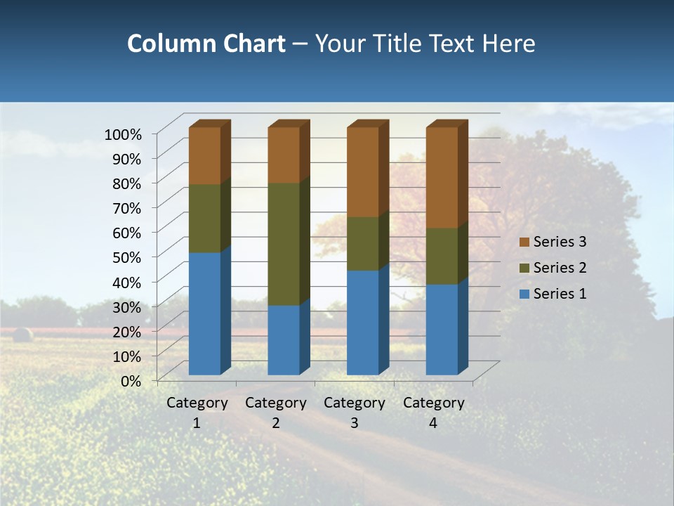 Scenics Sky Horizontal PowerPoint Template
