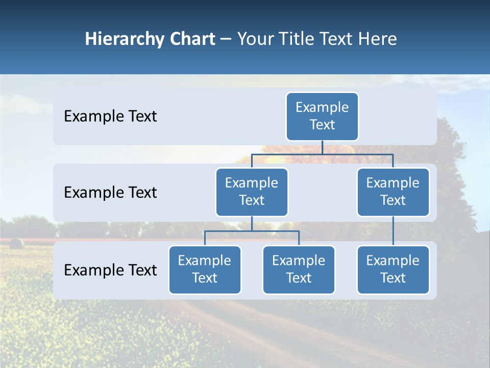 Scenics Sky Horizontal PowerPoint Template