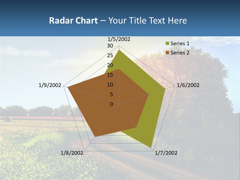 Scenics Sky Horizontal PowerPoint Template