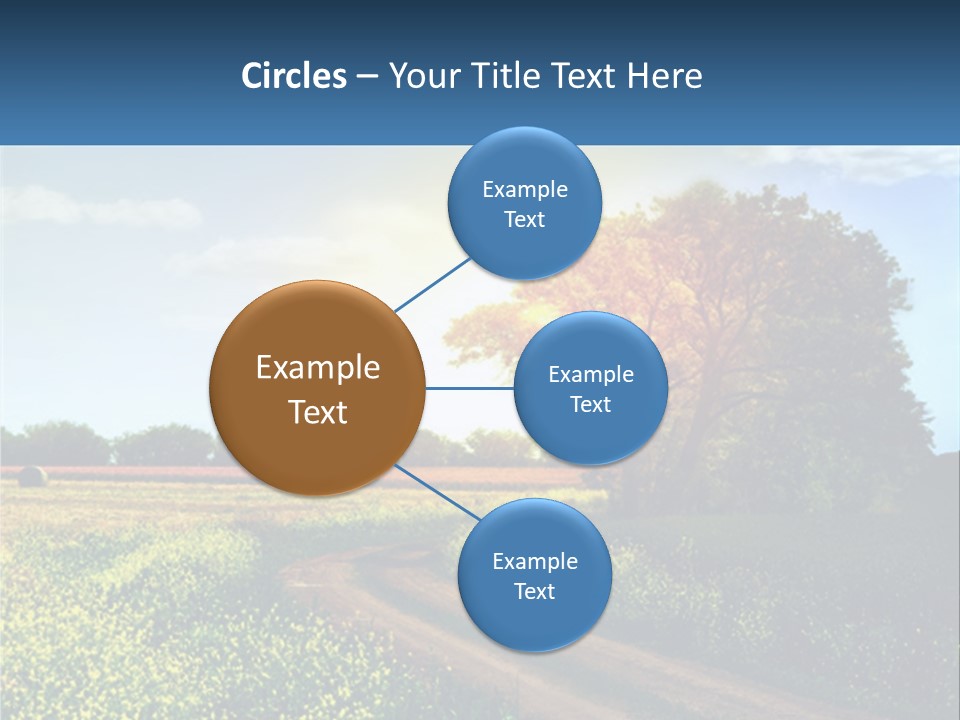 Scenics Sky Horizontal PowerPoint Template