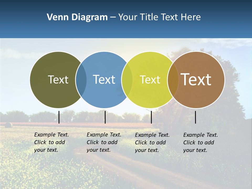 Scenics Sky Horizontal PowerPoint Template