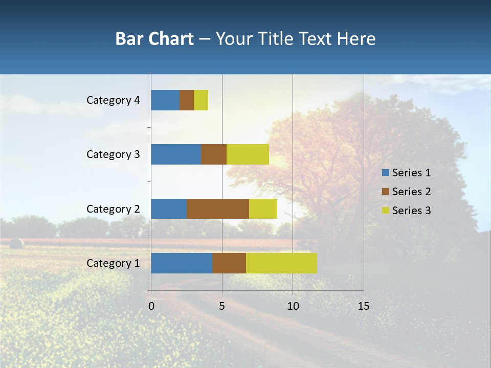 Scenics Sky Horizontal PowerPoint Template