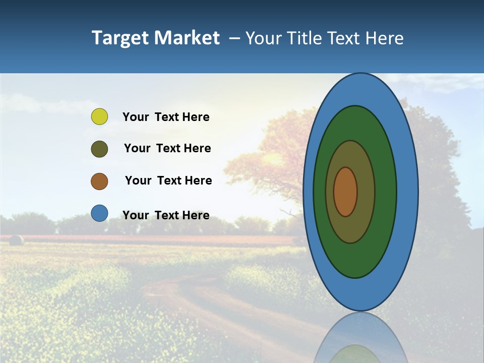 Scenics Sky Horizontal PowerPoint Template