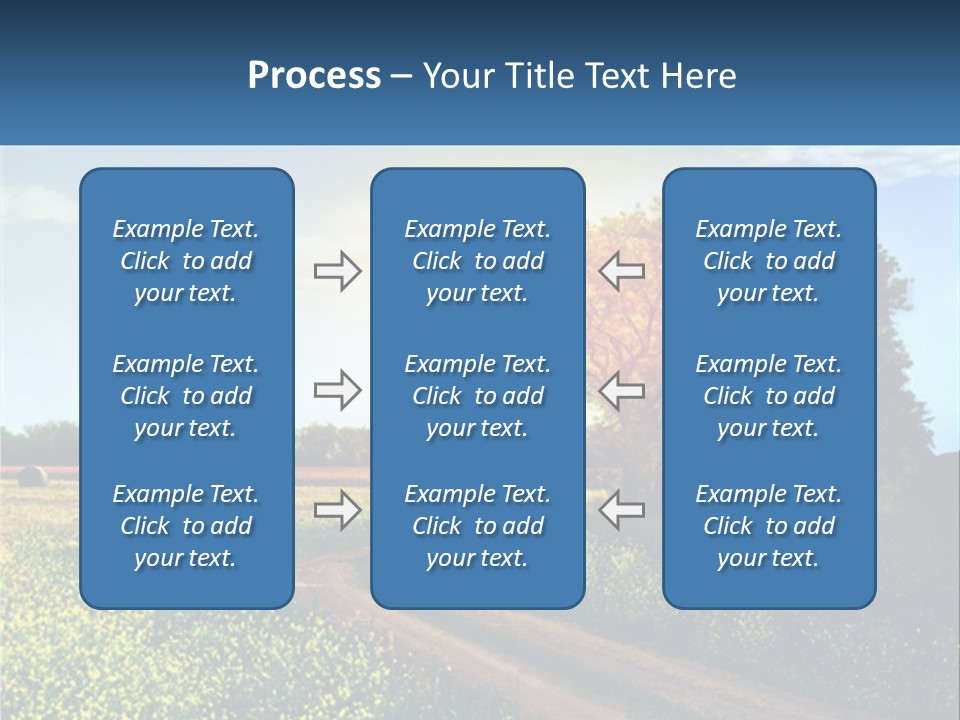 Scenics Sky Horizontal PowerPoint Template