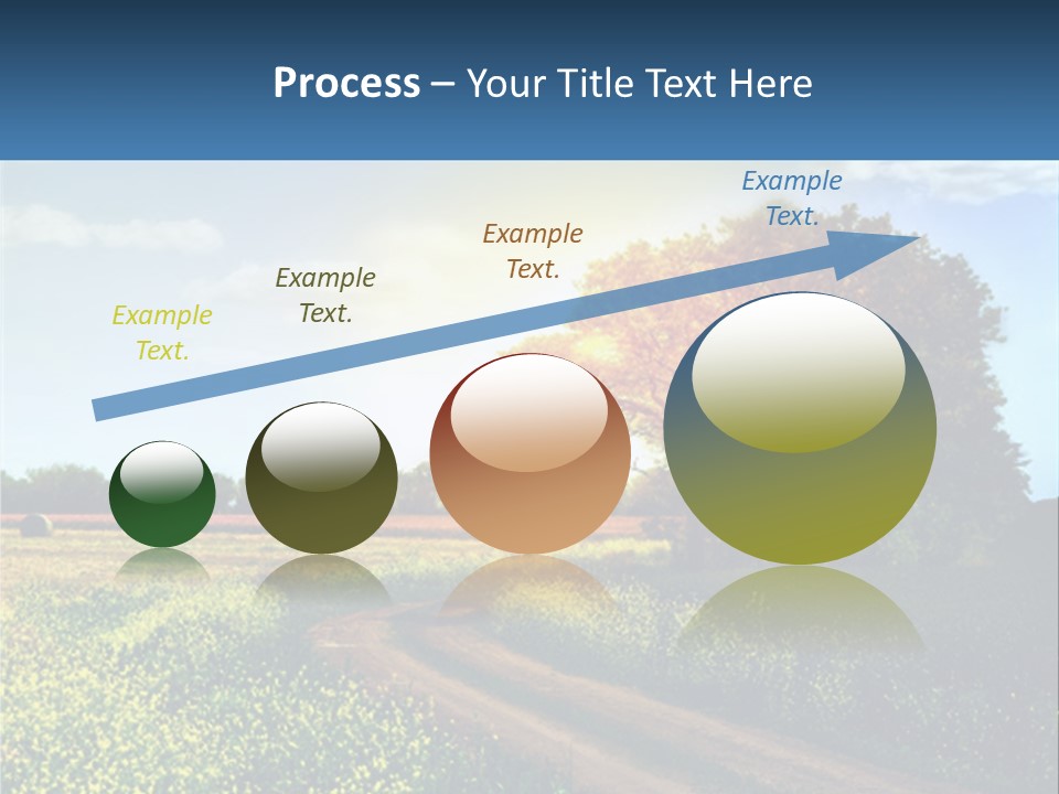 Scenics Sky Horizontal PowerPoint Template