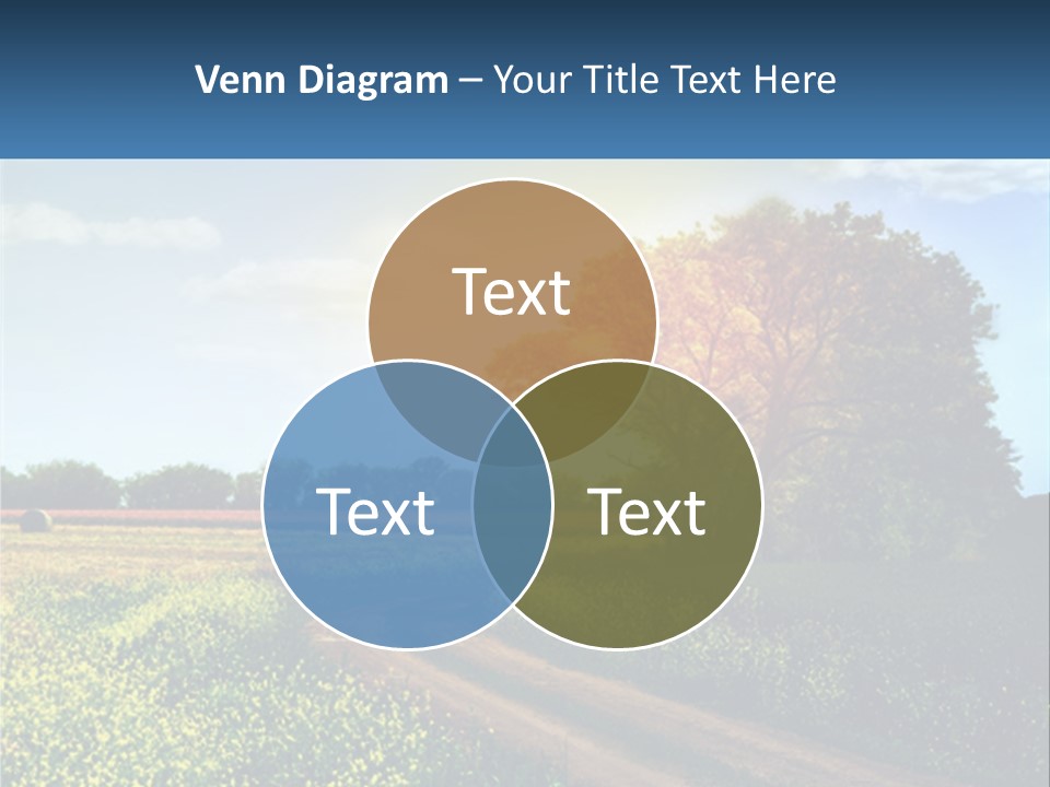 Scenics Sky Horizontal PowerPoint Template