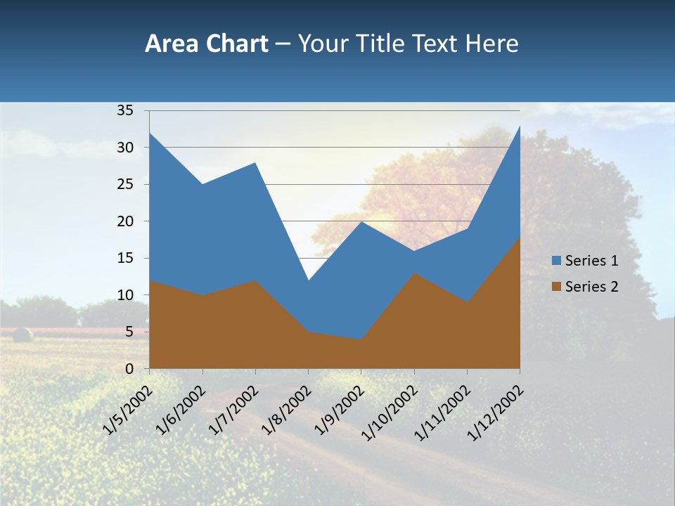 Scenics Sky Horizontal PowerPoint Template