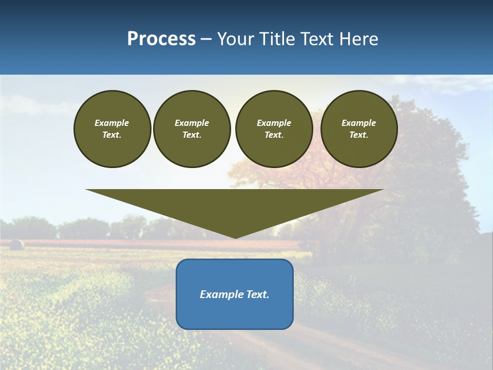 Scenics Sky Horizontal PowerPoint Template