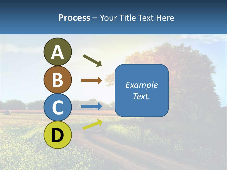 Scenics Sky Horizontal PowerPoint Template
