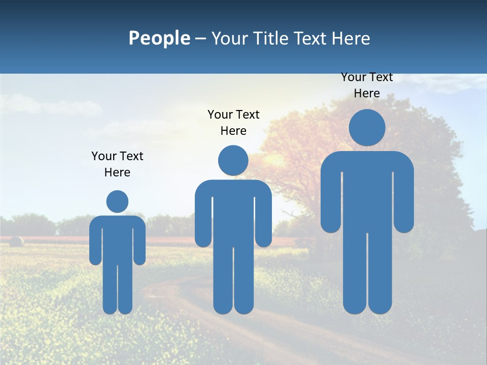 Scenics Sky Horizontal PowerPoint Template