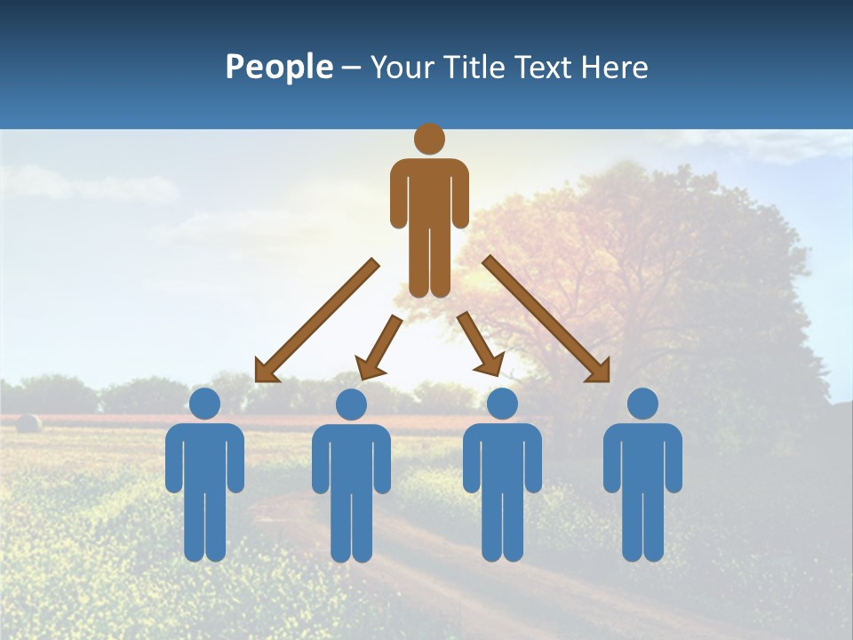 Scenics Sky Horizontal PowerPoint Template