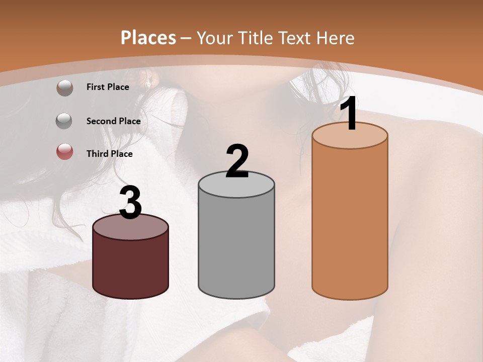 Calm One Brunette PowerPoint Template