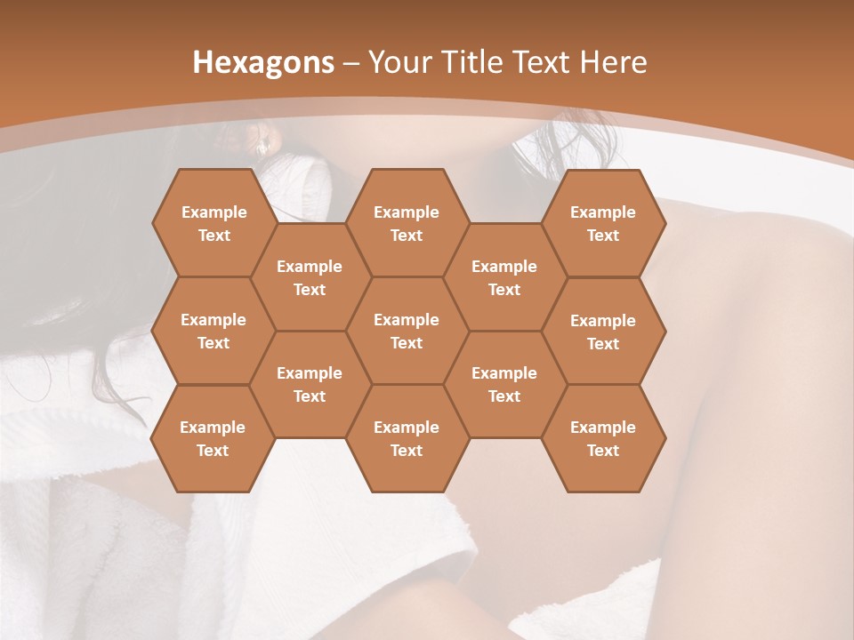 Calm One Brunette PowerPoint Template