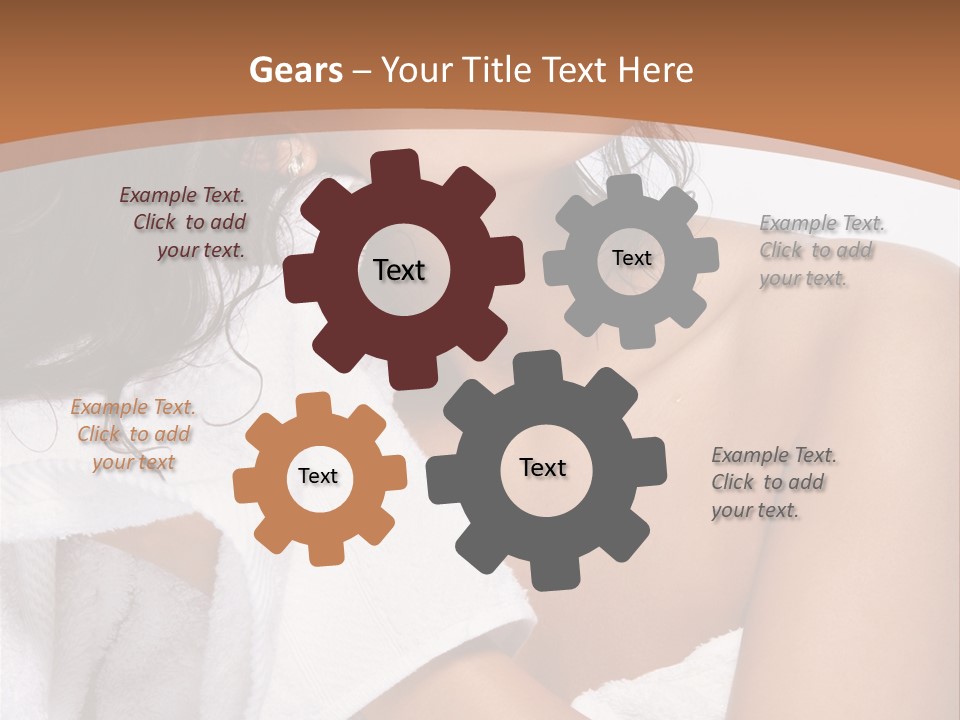 Calm One Brunette PowerPoint Template